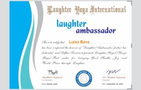 Laughter Ambessoder Certificate